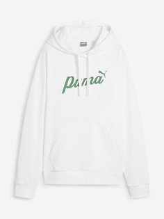 Худи женская PUMA Ess+ Blossom Script, Белый