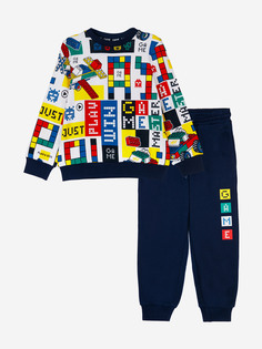 Комплект Playtoday для мальчика: свитшот, брюки, Синий