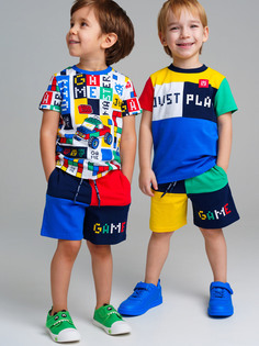 Шорты Playtoday для мальчиков, 2 шт в комплекте, Мультицвет