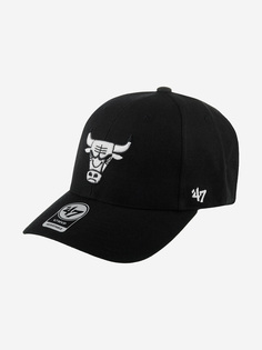 Бейсболки K-MVP03WBV-BKA Chicago Bulls NBA (черный), Черный 47