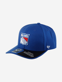 Бейсболка 47 BRAND H-CLZOE13WBP-RY New York Rangers NHL (синий), Синий