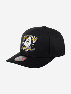 Бейсболка MITCHELL NESS HHSS5370-ADUYYPPPBLCK Anaheim Ducks NHL (черный), Черный Mitchell&Ness