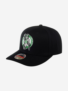 Бейсболка MITCHELL NESS HHSSINTL1245-BCEBLCK Boston Celtics NBA (черный), Черный Mitchell&Ness