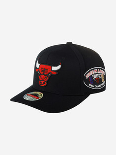 Бейсболки HHSSINTL1266-CBUBLCK Chicago Bulls NBA (черный), Черный Mitchell&Ness