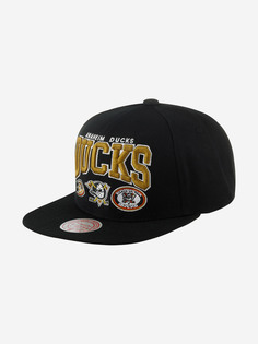 Бейсболки HHSS6025-ADUYYPPPBLCK Anaheim Ducks NHL (черный), Черный Mitchell&Ness