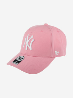 Бейсболки B-MVP17WBV-RS New York Yankees MLB (розовый), Розовый 47