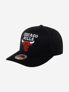 Бейсболка MITCHELL NESS HHSSINTL1245-CBUBLCK Chicago Bulls NBA (черный), Черный Mitchell&Ness