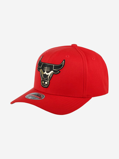 Бейсболка MITCHELL NESS 6HSSJS19235-CBURED1 Chicago Bulls NBA (красный), Красный Mitchell&Ness