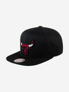 Бейсболки HHSS6044-CBUYYPPPBLCK Chicago Bulls NBA (черный), Черный Mitchell&Ness