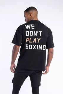 Футболка Boxraw We Dont Play Boxing, Черный