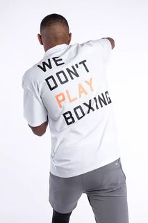 Футболка Boxraw We Dont Play Boxing, Белый