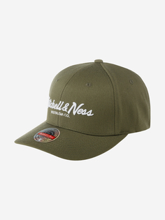 Бейсболка MITCHELL NESS HHSSINTL103-MNNYYPPPOLIV Mitchell & Ness (оливковый), Мультицвет Mitchell&Ness