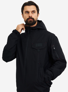 Куртка демисезонная с капюшоном мембранная Paterc Legion, Черный