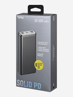 Внешний аккумулятор TFN 30000mAh Solid 30 PD black, Черный