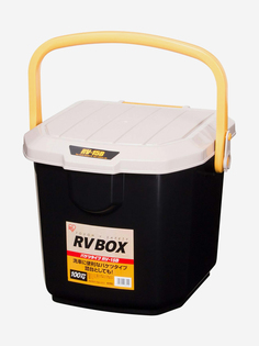Ящик экспедиционный IRIS OHYAMA RV BOX Bucket 15B, ORCHER/BLACK, 15 литров 34x31,5x27,5 см., Черный