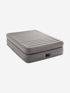 Надувная кровать Intex PrimeComfort Elevated 152х203х51 см, Серый