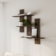 Полка настенная Граникум Эконис венге