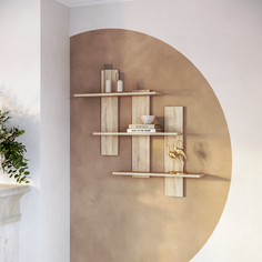 Полка настенная Граникум "Эконис" дуб