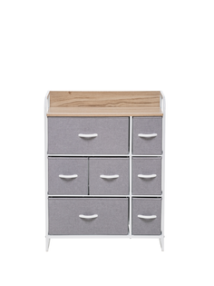 Комод Leset Ноа для вещей 7 ящиков 80x29x79 см 2500000183461