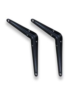 Кронштейн для полки PRM 125x150 черный матовый 2 шт.