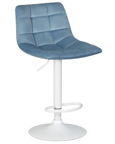 Барный стул Лого-М TAILOR WHITE D0000000000000010537, белый/пудрово-голубой