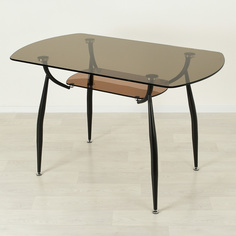 Кухонный стол Mebel Apartment Вокал 32 бронза/черный 1000х600