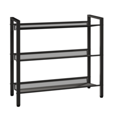 Обувница ЗМИ Торонто 23, на 9 пар обуви, 67х26,5х61 см, графит