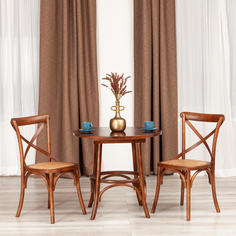 Стол обеденный TetChair THONET, дерево вяз, Темный Орех