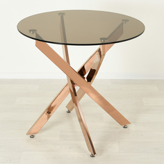 Кухонный стол Mebel Apartment Рим 18 бронза/красное золото D110