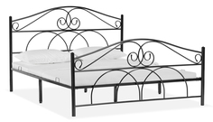 Двуспальная кровать Woodville Морика 160х200 черная