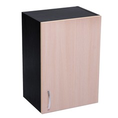 Шкаф навесной Тоника, 400x570x300 мм, цвет венге / дуб молочный No Brand