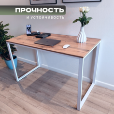 Стол письменный в стиле Loft 110 см, Дуб вотан No Brand