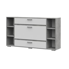 Комод Денвер, 1500х354х836, Белый/Ателье светлый No Brand