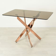 Кухонный стол Mebel Apartment Рим 10 бронза/красное золото 1100х750