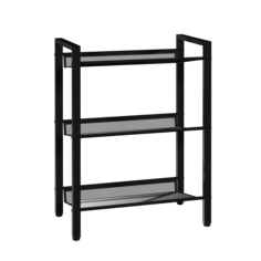 Обувница ЗМИ Торонто 13, на 6 пар обуви, черный