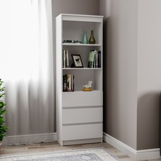 Стеллаж Мори 604х354х1800 белый No Brand