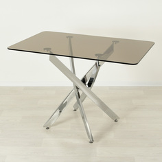 Кухонный стол Mebel Apartment Рим 10 бронза/хром 1100х750