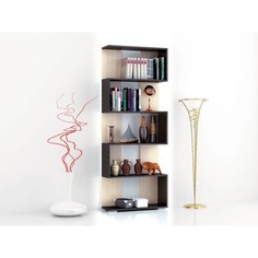 Стеллаж Ромео-1 700x250x1800 венге/дуб молочный No Brand