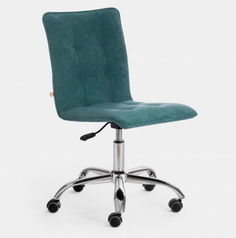 Кресло офисное ZERO, велюр Clermon бирюзовый Tet Chair