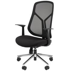 Офисное кресло Chairman CH588 черный пластик, черный