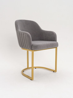 Стул Tomgroup Amely Gray / Gold