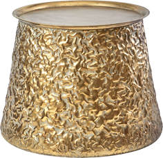 Столик интерьерный Glasar Гана 57-221/1 66х66х49см золото с патиной ГЛАСАР