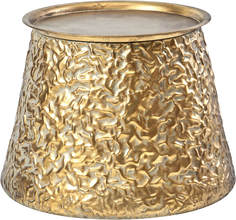 Столик интерьерный Glasar Гана 57-221/2 56х56х40см золото с патиной ГЛАСАР