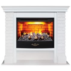 Электрокамин RealFlame Brixton 25.5 WT-P511 с очагом 3D Firestar 25,5