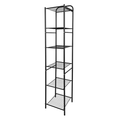 Стеллаж шестиярусный Исток СШН12 черный Istok