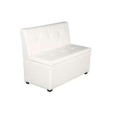 Кухонный диван Уют-1, 1000x550x830, белый No Brand