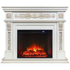 Электрокамин RealFlame Estella 26/25.5 WT-519G с очагом Sparta 25,5 LED