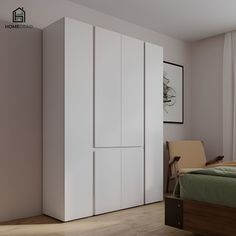 Шкаф для одежды HomeGrad Сура 2, 1500х2100х480 белый