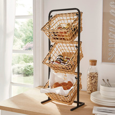 Этажерка с корзинами Хит-декор "Трио" 09389