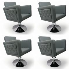 Парикмахерское кресло Рок, Гидравлика диск, 4 кресла No Brand